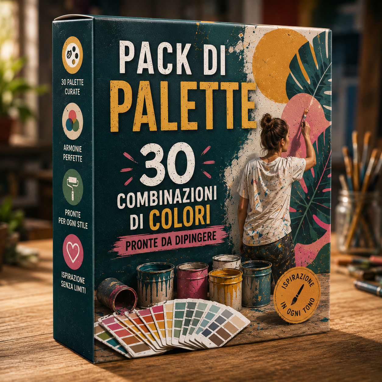 Pack di Palette: 30 Combinazioni di Colori Pronte da Dipingere